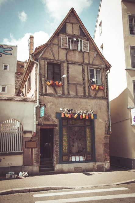 Интересный дом в Страсбурге