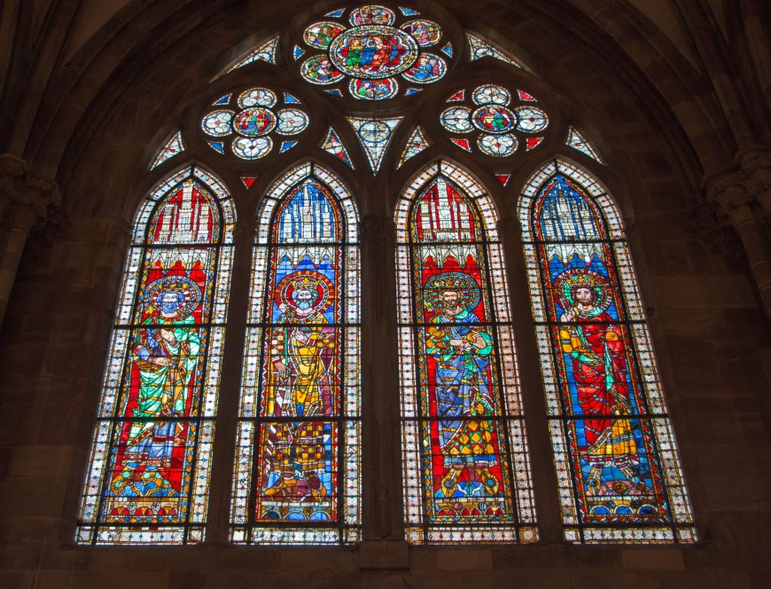 Витражи Страсбургского собора