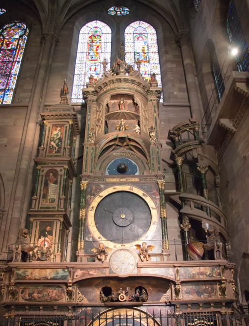 Астрономические часы в Страсбургском соборе