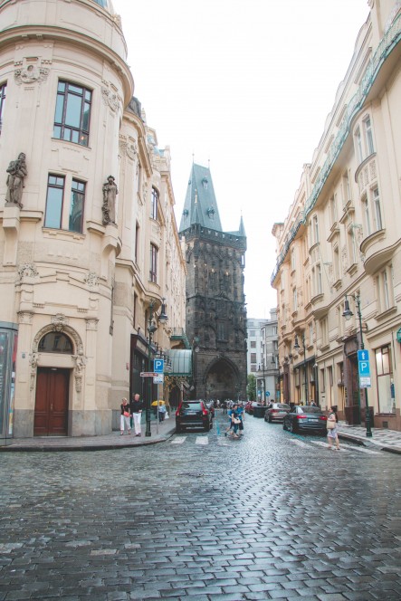 Пороховая башня. Прага