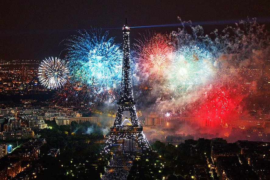 День взятия Бастили - празднование в Париже
